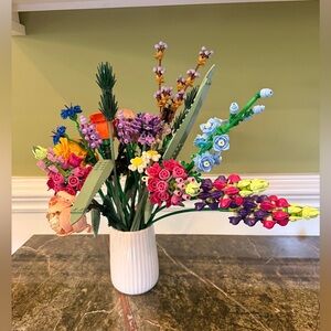 LEGO Botanical Collection Mixed Bouquet - 15+ Stems + Instructions